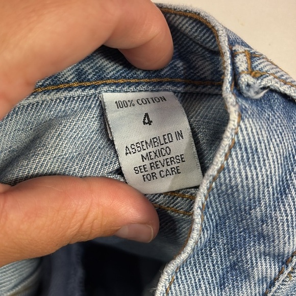 Light Blue Vintage Bill Blass High-Waisted Jeans - Picture 3 of 4